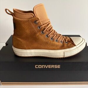Converse Chuck Taylor Nubuck Boot- Raw Sugar/Egret/Gum 8.5M/10.5 W